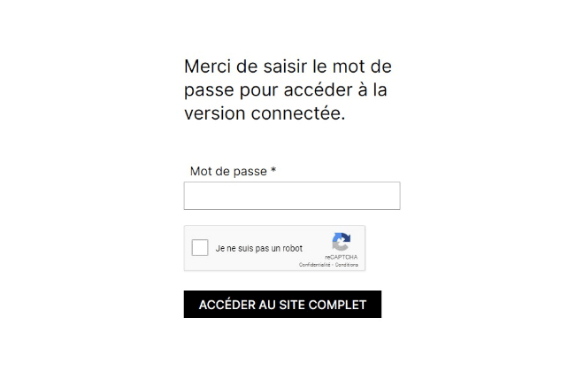 Mode commercial VISIT